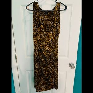 Leopard print dress size 6